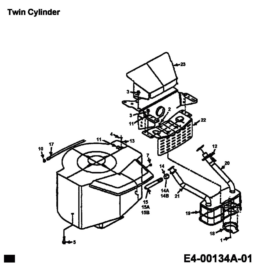 MTD Артикул 13DU764N678 (год выпуска 2000). Аксессуары двигателя