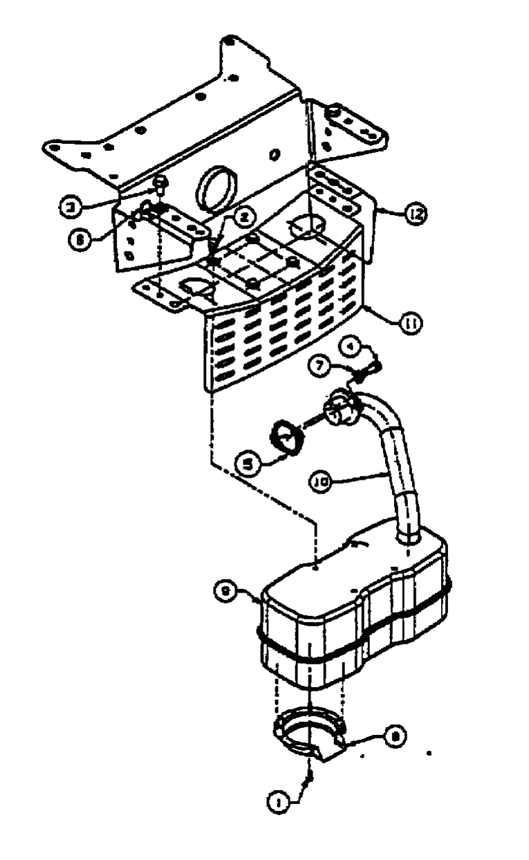 MTD Артикул 13AT795N678 (год выпуска 1997). Аксессуары двигателя