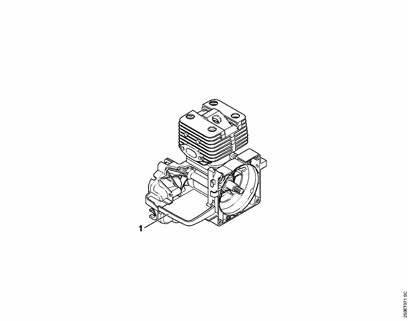 ЗАПЧАСТИ ДЛЯ ТРИММЕРА БЕНЗИНОВОГО STIHL FS 120, FS 120 R, FS 200, FS 200 R, FS 250, FS 250 R (ЗАВОДСКОЙ НОМЕР АГРЕГАТА)