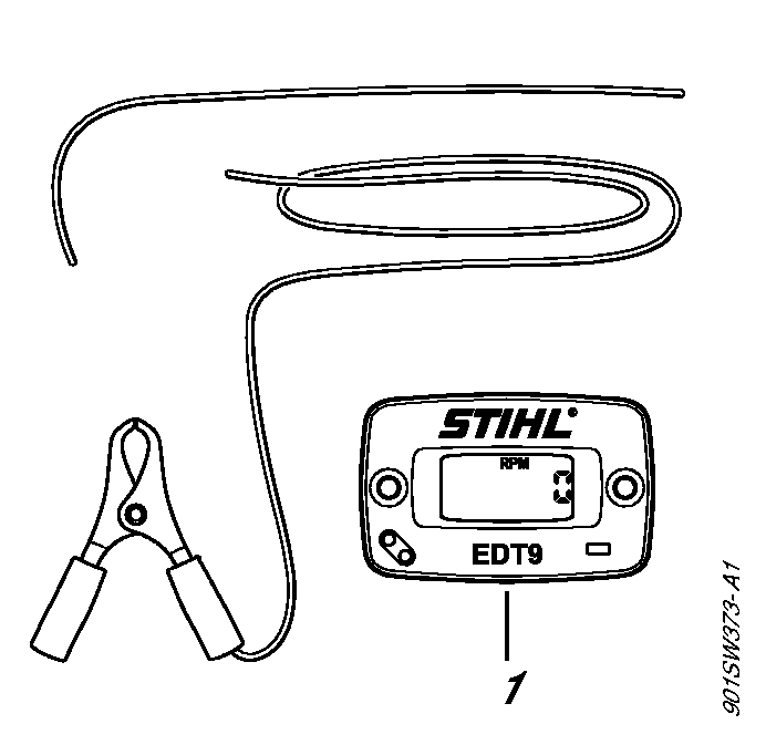 ЗАПЧАСТИ ДЛЯ НОЖНИЦ БЕНЗИНОВЫХ STIHL HS 82 R, HS 82 RC, HS 82 T, HS 87 R, HS 87 T (ТАХОМЕТР EDT 9)
