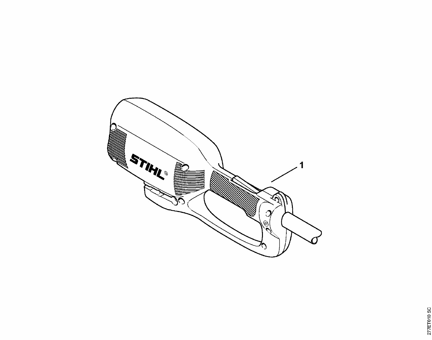 ЗАПЧАСТИ ДЛЯ СЕКАТОРА ЭЛЕКТРИЧЕСКОГО STIHL HLE 71, HLE 71 K (ЗАВОДСКОЙ НОМЕР АГРЕГАТА)