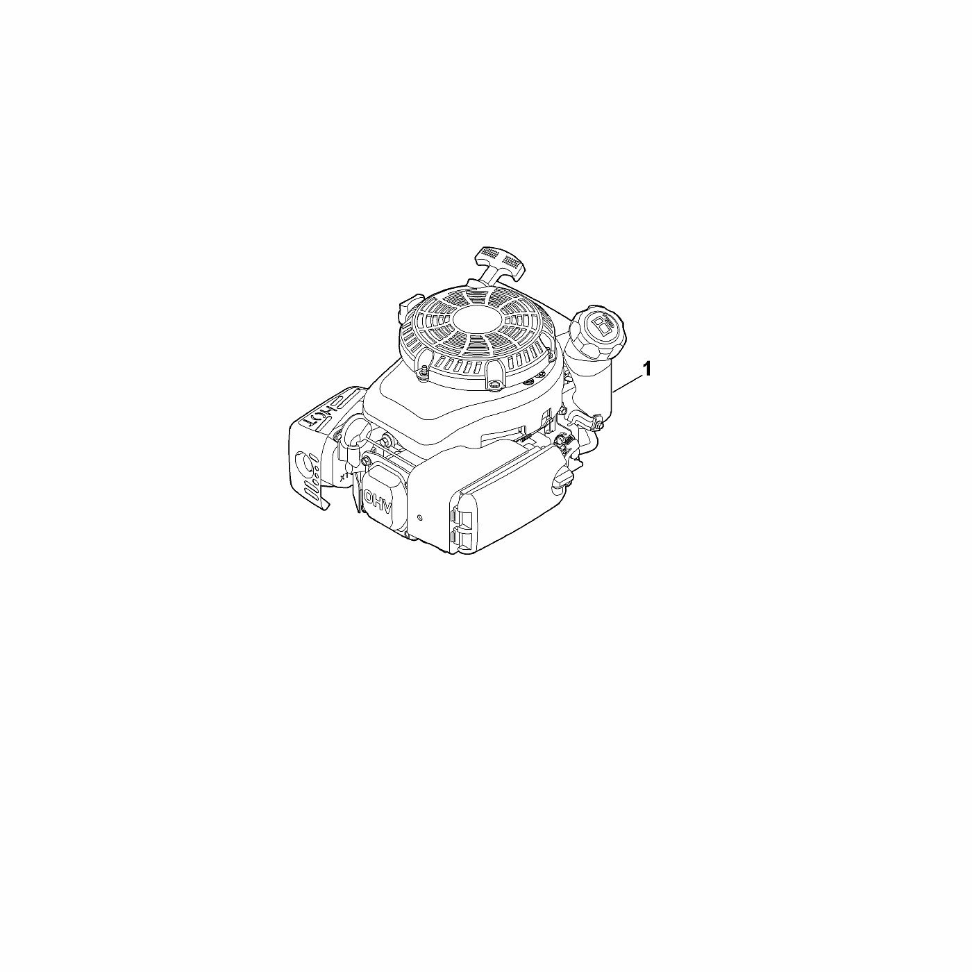 ЗАПЧАСТИ ДЛЯ ДВИГАТЕЛЯ БЕНЗИНОВОГО KOHLER XT-6 (XT149-0213) (ДВИГАТЕЛЬ В СБОРЕ)