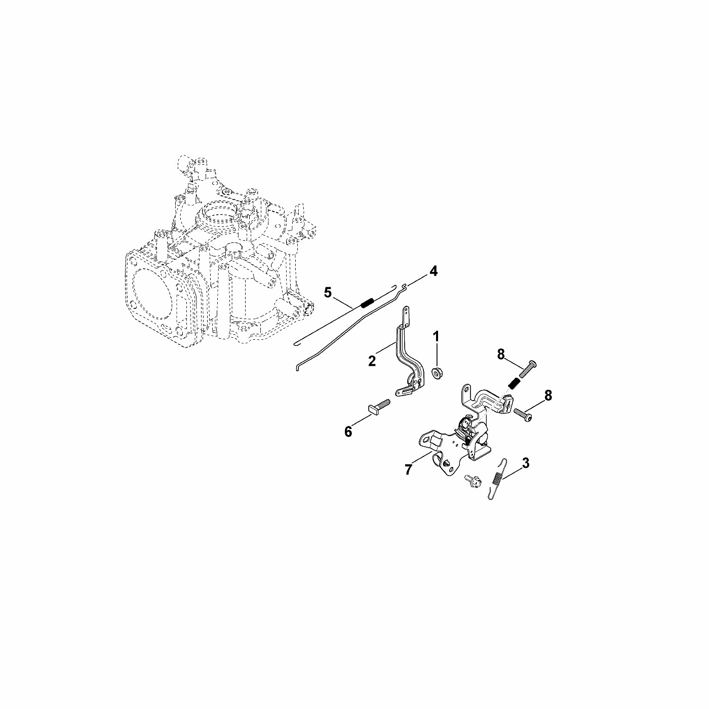 ЗАПЧАСТИ ДЛЯ ДВИГАТЕЛЯ БЕНЗИНОВОГО KOHLER XT-675 (XT675-0022) (БЛОК УПРАВЛЕНИЯ)