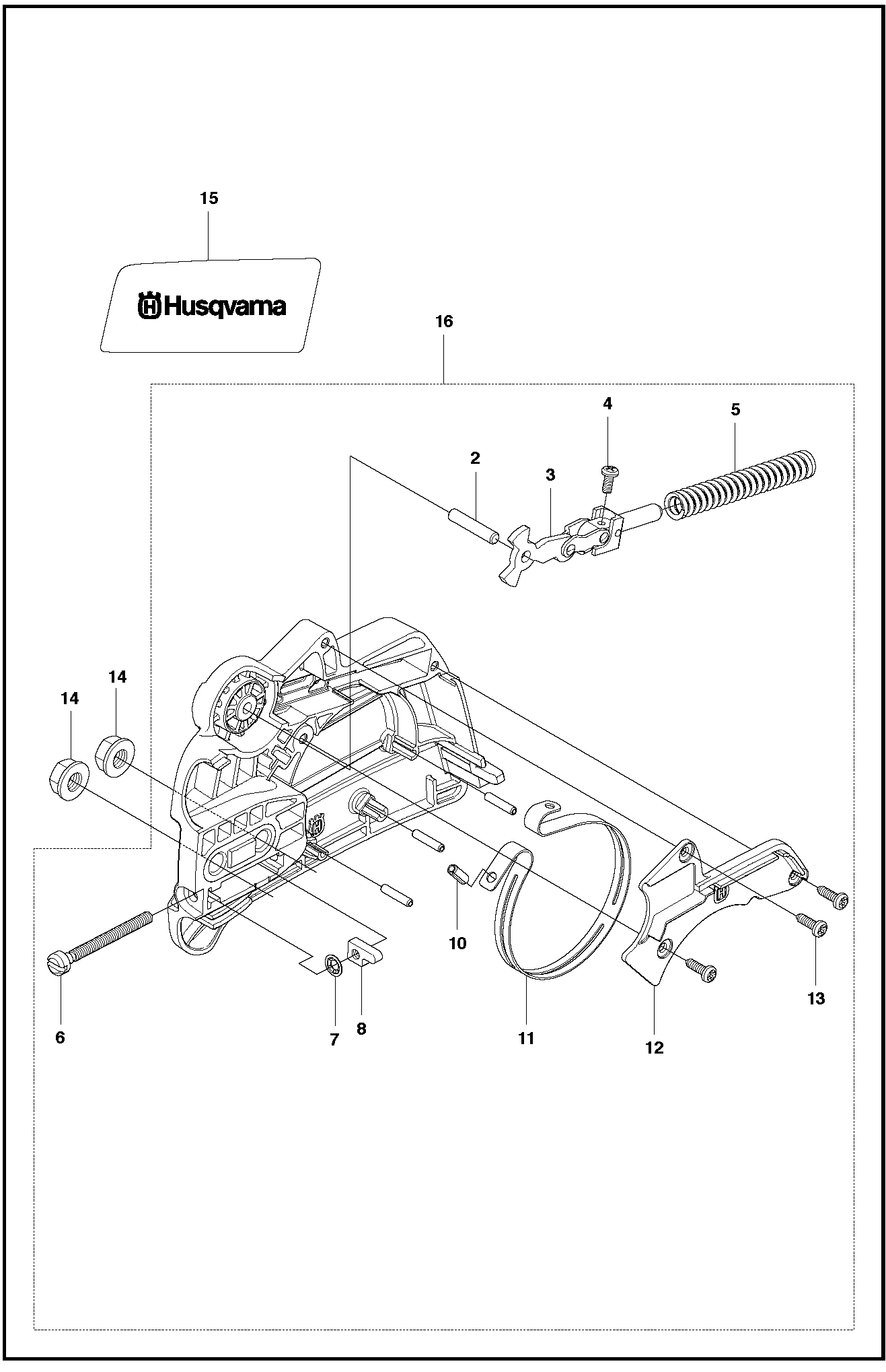 Цепной тормоз