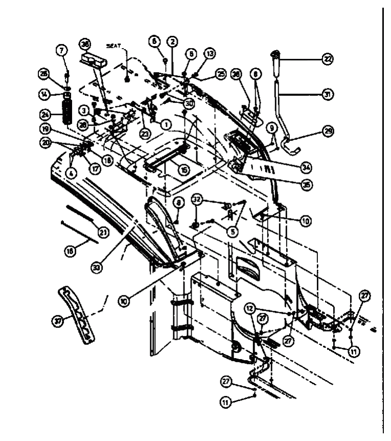 MTD Артикул 13AD498E678 (год выпуска 2000). Крыло