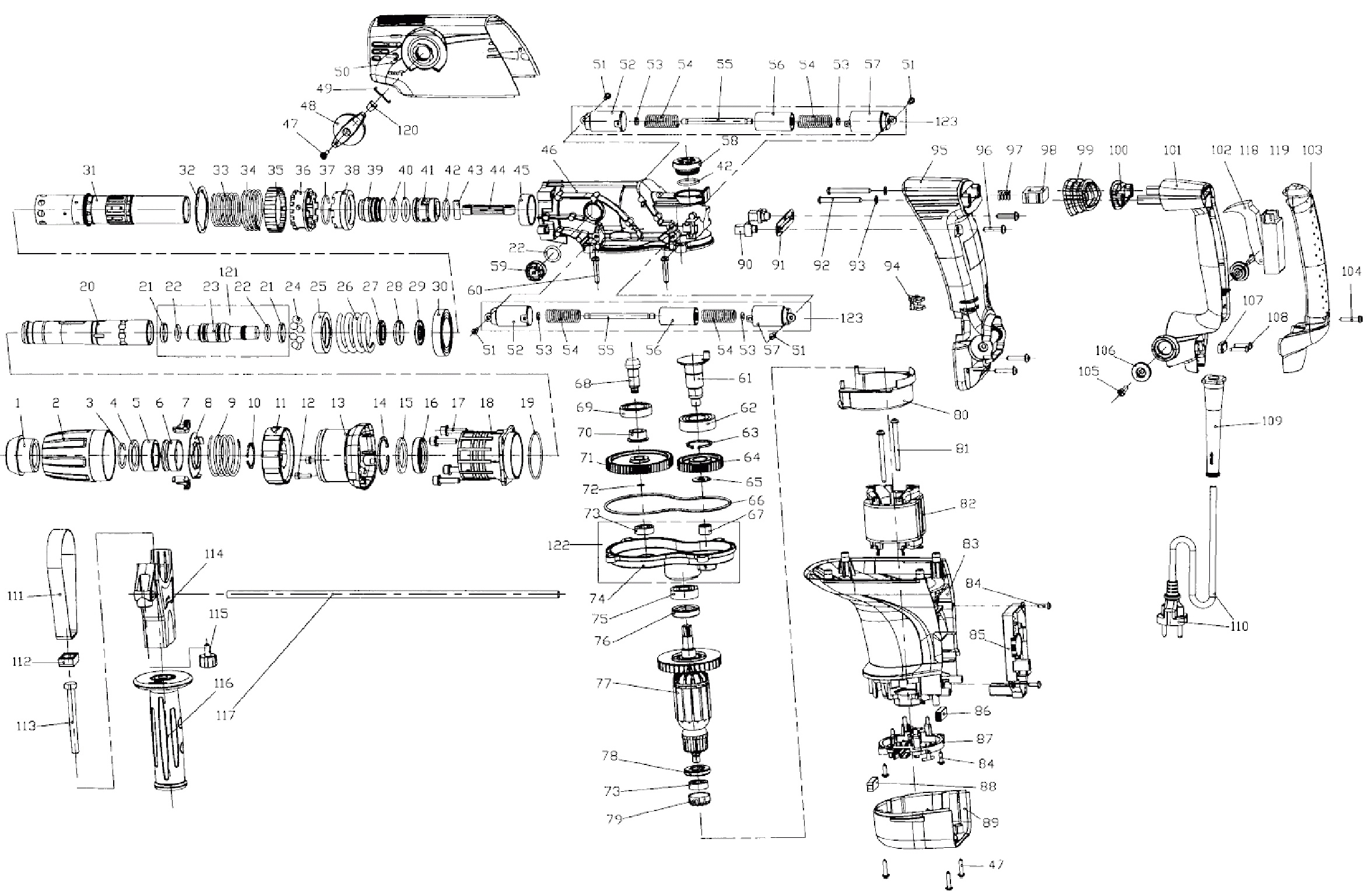 Перфоратор Интерскол П-40/1100ЭВ (С 01.08.2010 ГОДА)