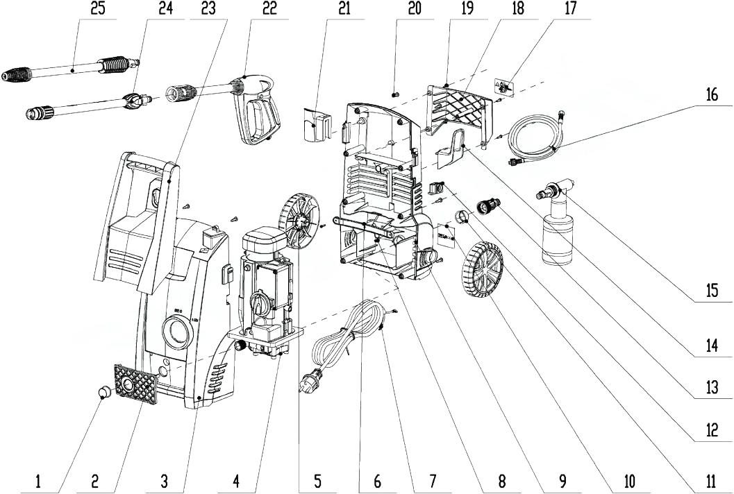 Мойка Интерскол АМ-100/1400С (С 03.12.2013 ГОДА) (ОБЩАЯ)