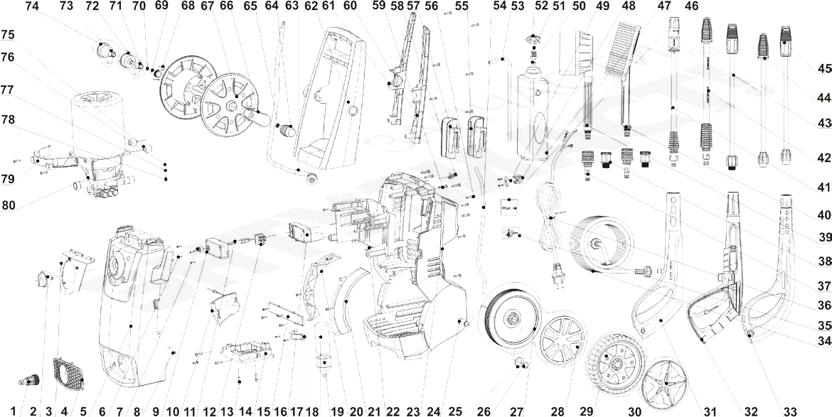 Мойка Интерскол АМ-130/2500В (С 21.01.2016 ГОДА) (ОБЩАЯ)