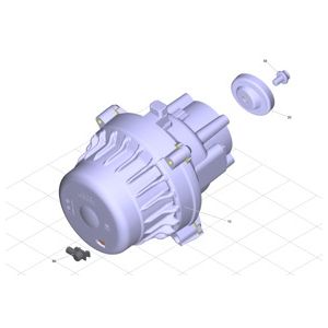 Motor complete H85 EU WCM 3 (ric) (9.002-467.0)