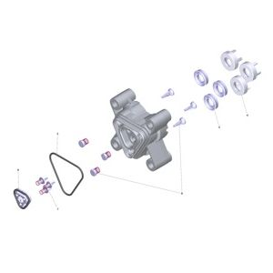 Головка насоса Alu FC RIC (9.002-456.0)