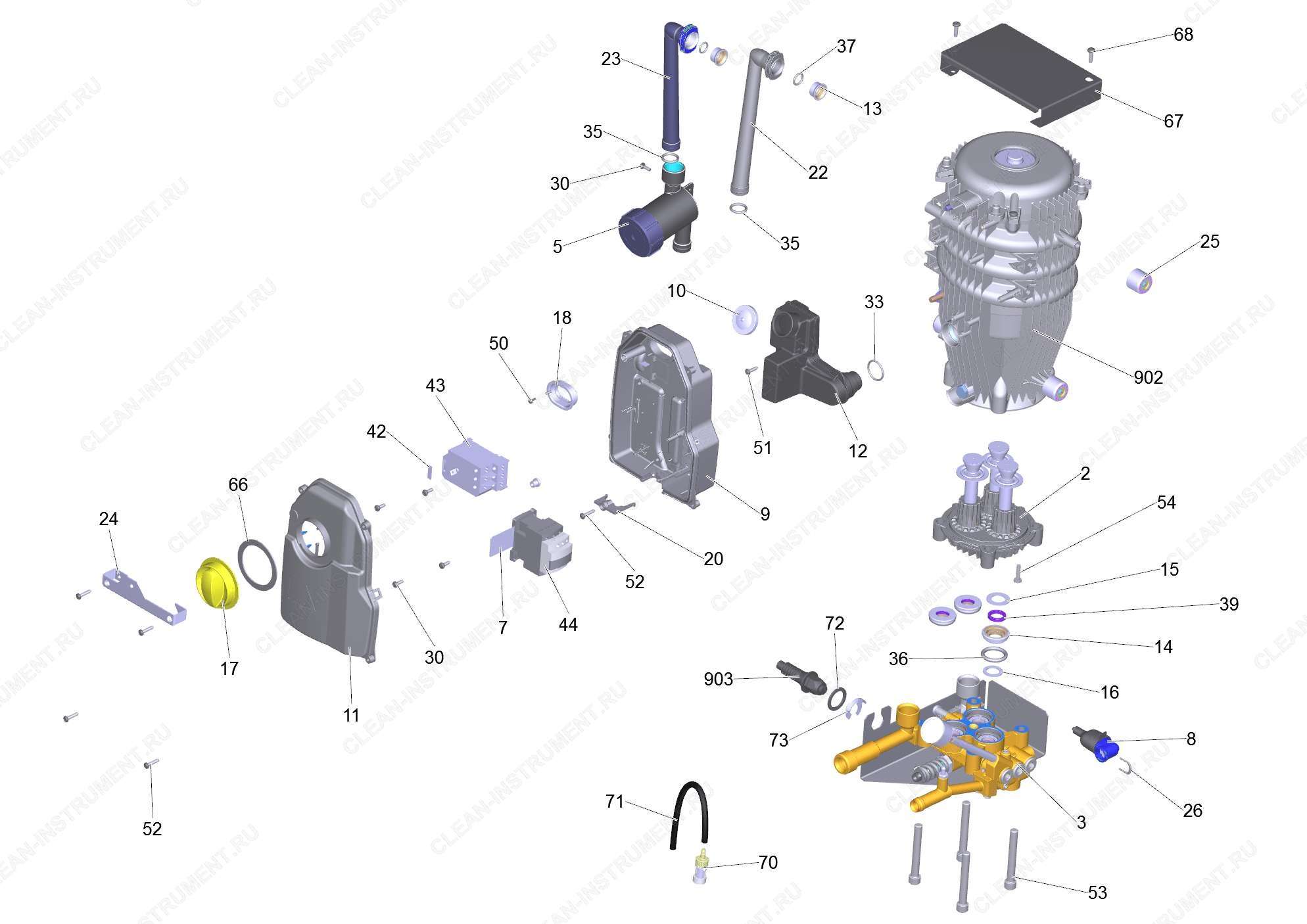 HD 10/25-4 Cage Plus (Специальный) (1.353-902.0) | Насосный агрегат