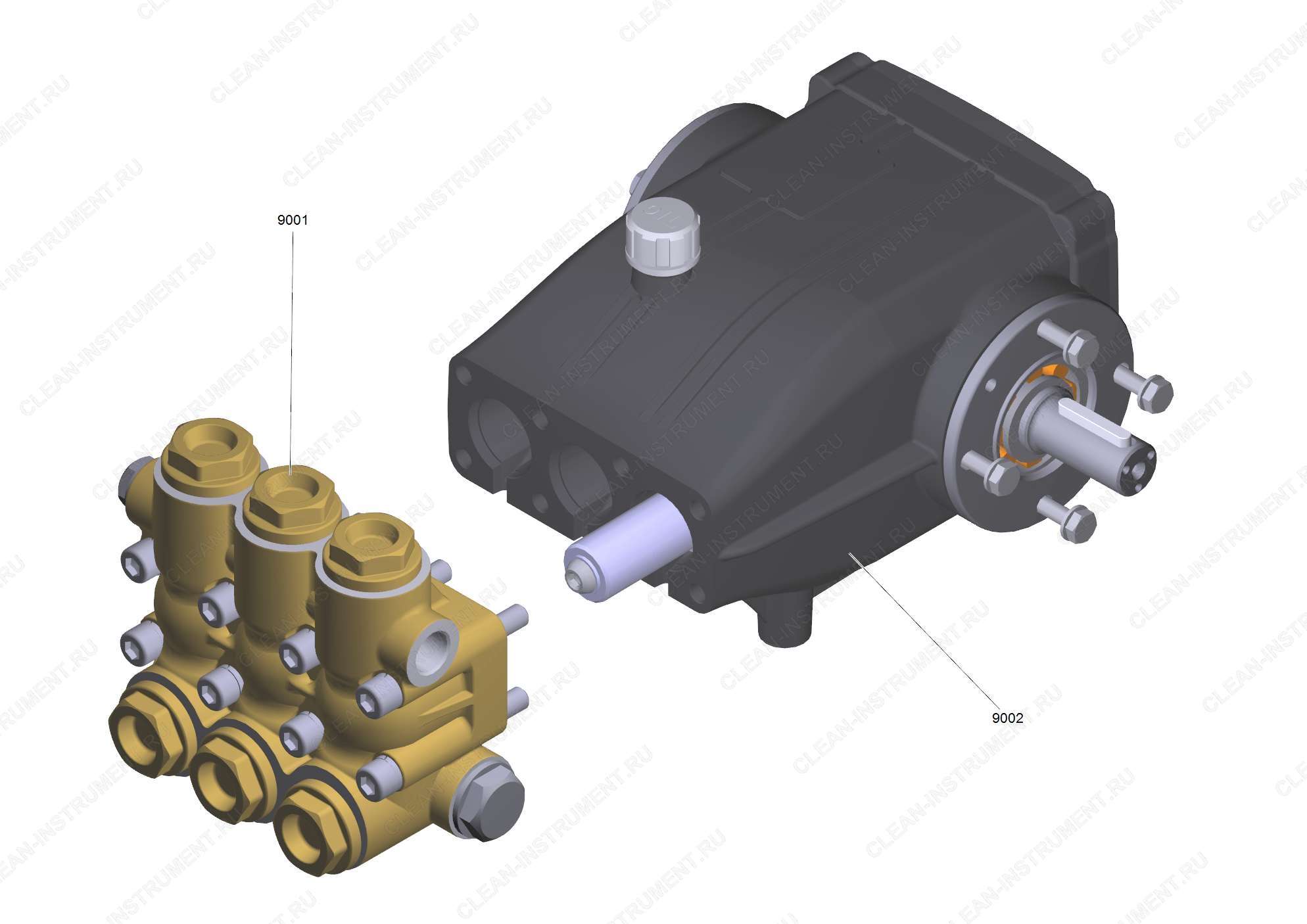 Насосный агрегат Leuco KR3417R