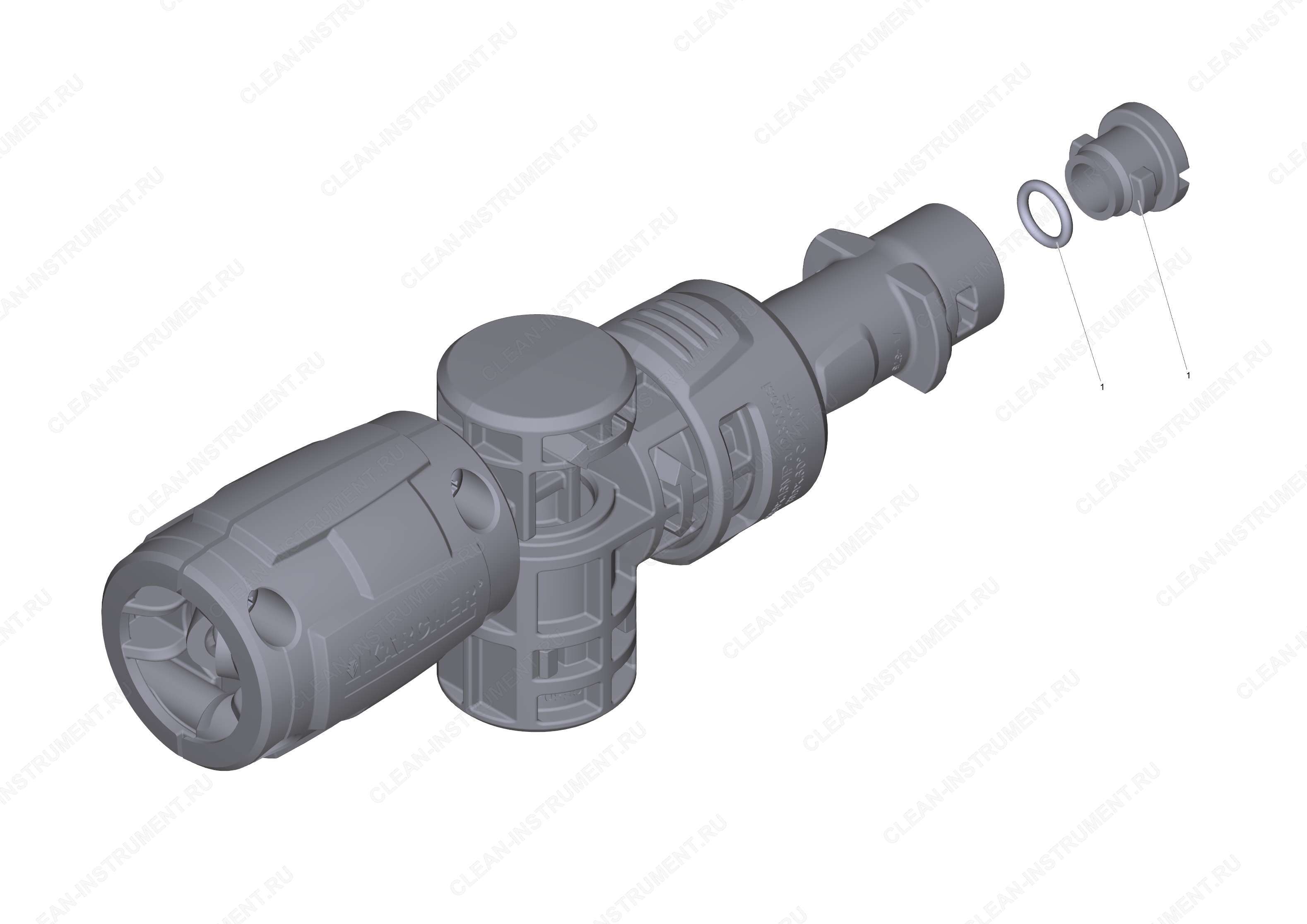 Струйная трубка 360 градусов VP 145 S (2.643-253.0)