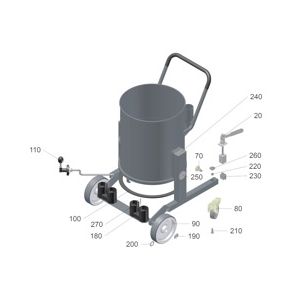 Шасси IVR, RI 031 RAL 7012 (9.986-475.0)