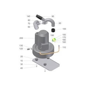 Уплотнитель обходного канала блок 3kW IE (9.983-220.0)