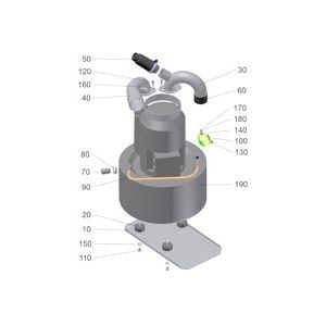 Уплотнитель обходного канала Baugr. 4kW (9.986-716.0)