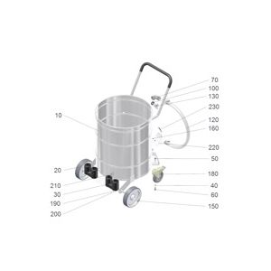 Конейнер-сборник V2A IVR, RI 080 (9.986-362.0)