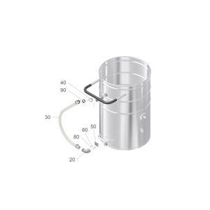 Контейнер-сборник V2A IVR, RI 300 (9.986-418.0)