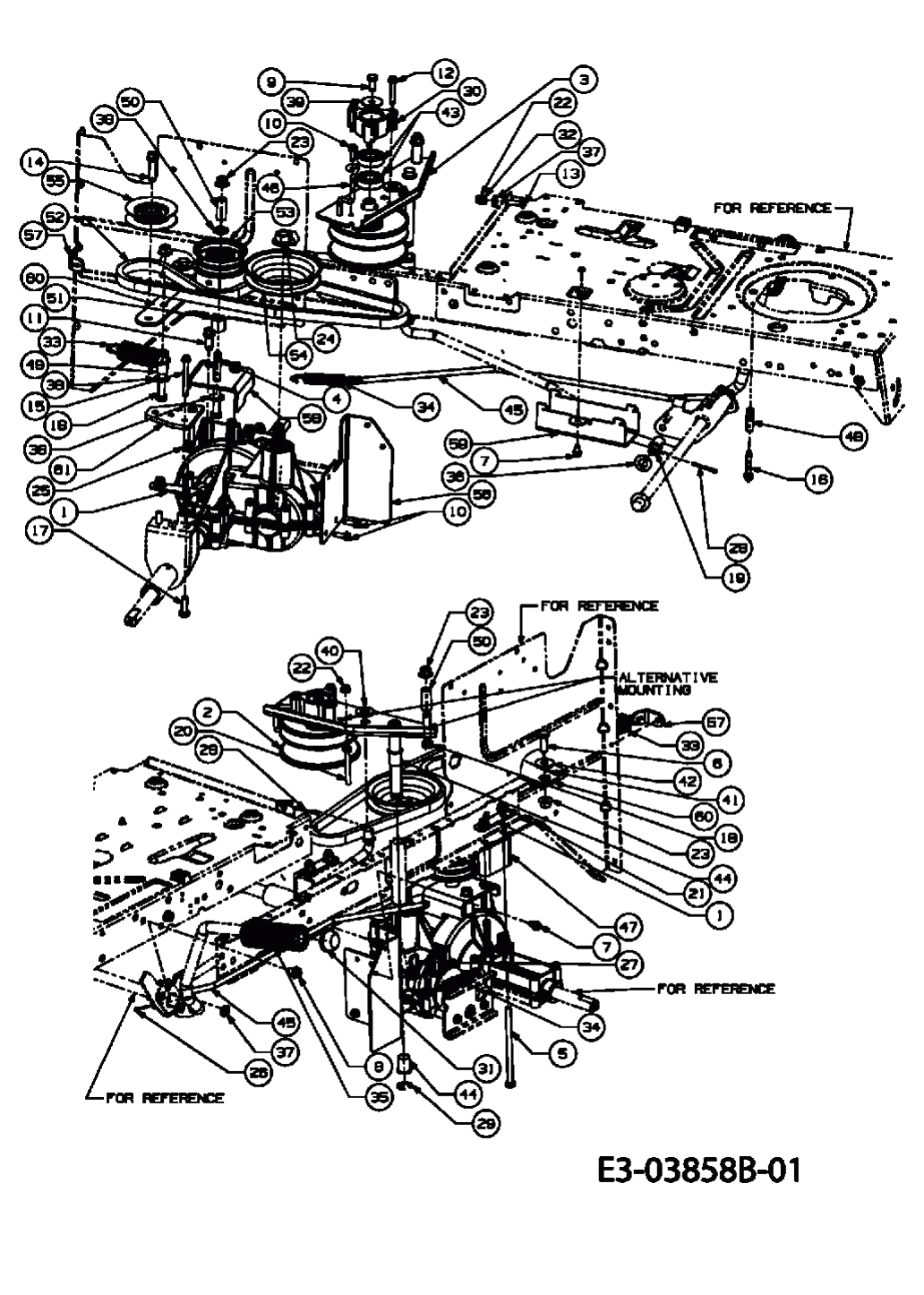 MTD Артикул 13AM783E678 (год выпуска 2008). Привод