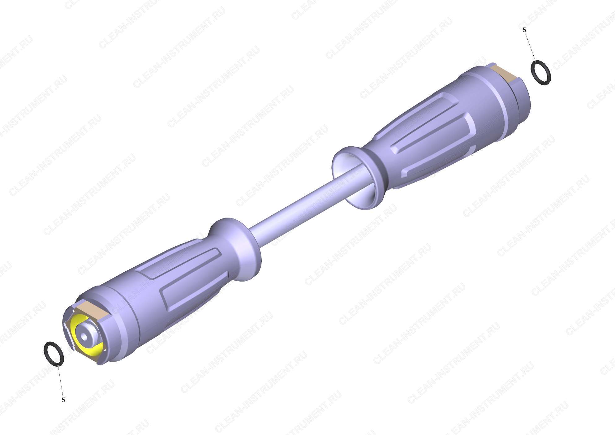 Шланговый провод TR вращающийся DN8 31,5