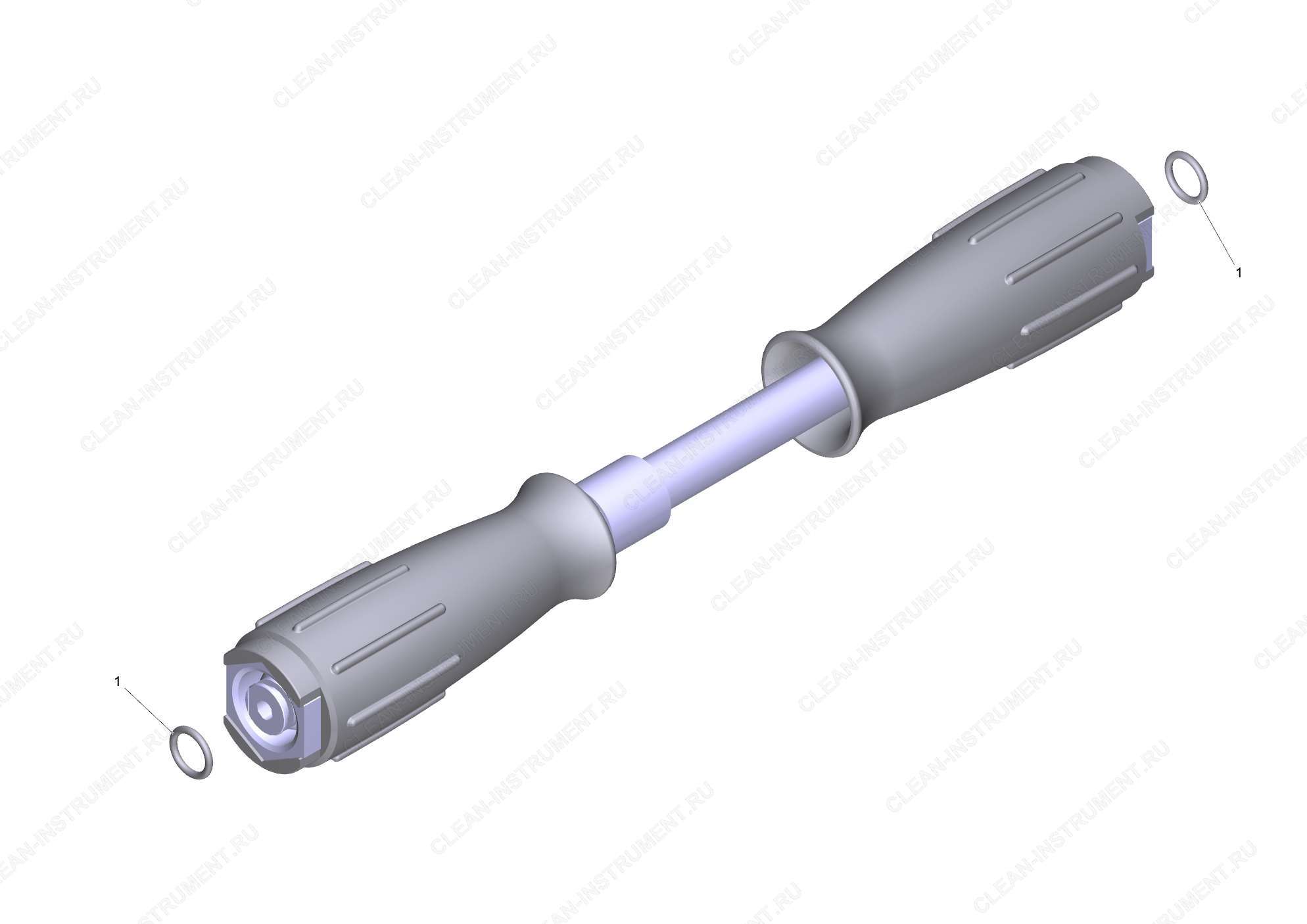 Шланг в сборе DN10 62MPa 20м (6.391-847.0)