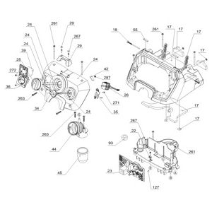 Перечень запасных деталей NT 40/1 Tact T (5.974-428.0)