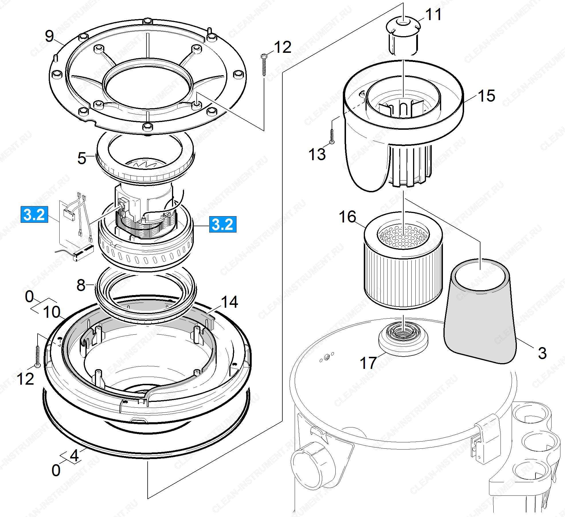 VACUUM MOTOR