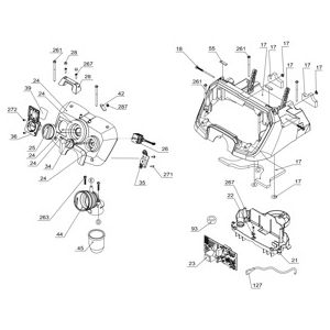 Перечень запасных деталей NT 50/1 Tact T (5.974-429.0)