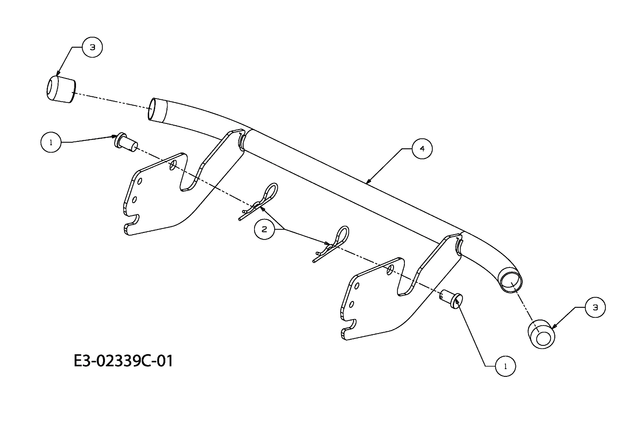 MTD Артикул 13AI793G686 (год выпуска 2010). Bumper