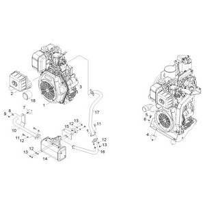 Мотор дизель Yanmar L100