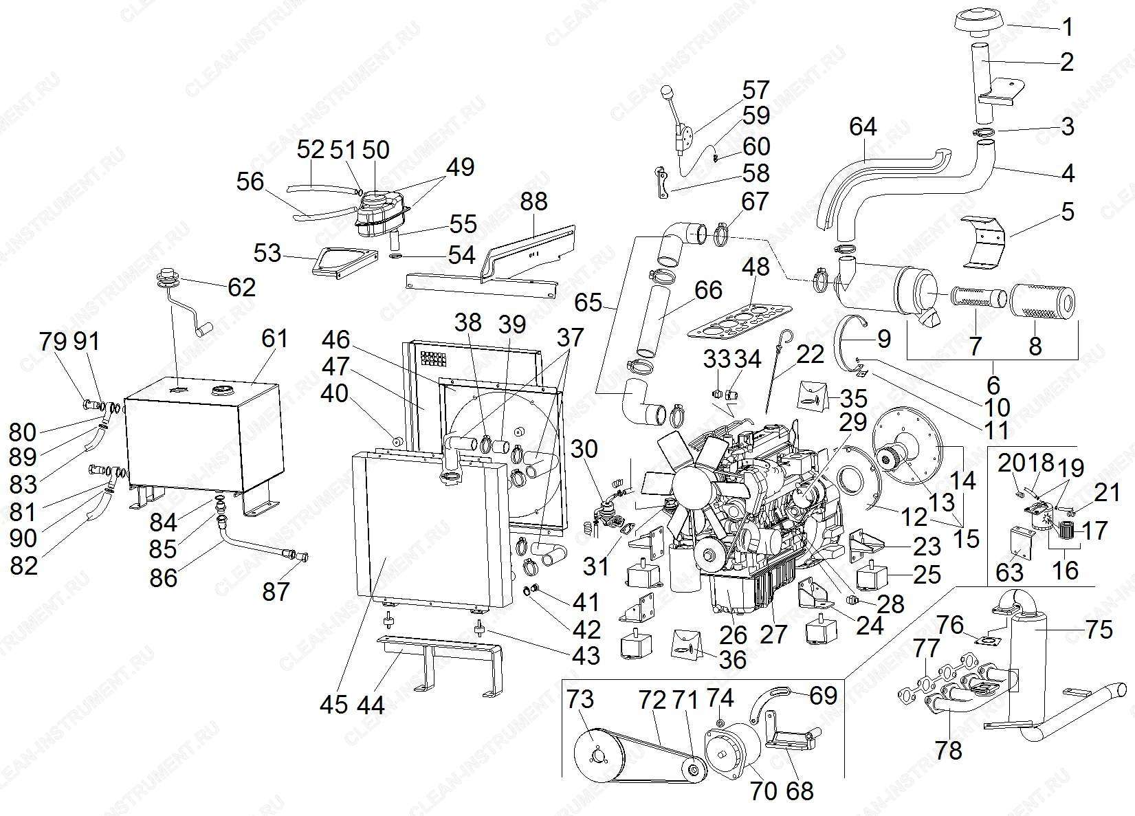 Мотор B300RI D