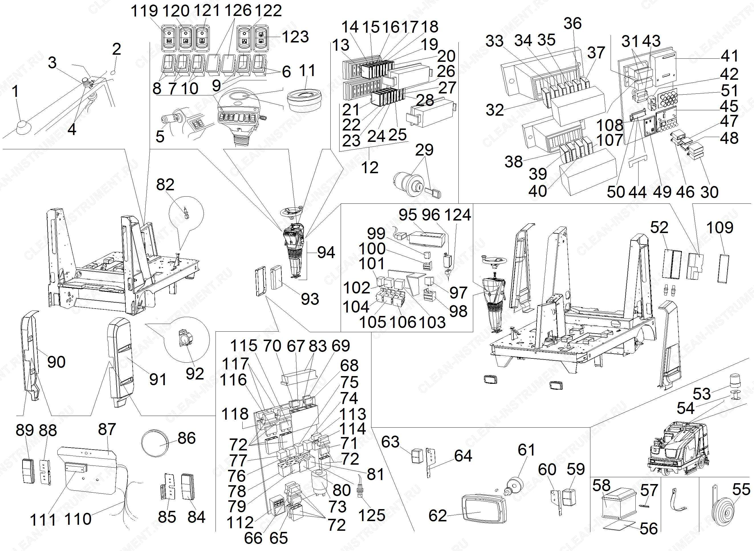 Электрический компоненты B300RI D