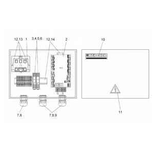 Распределительный щит Osmoseanlage SB-C/