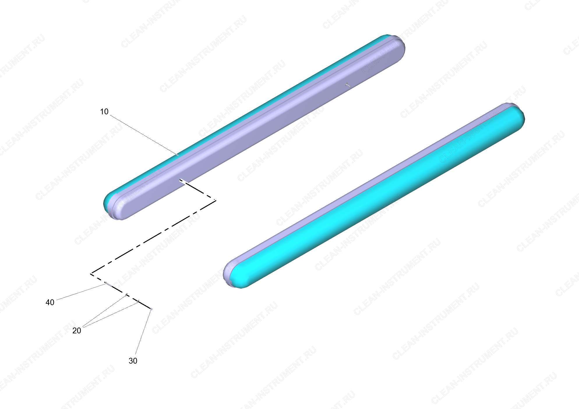 МК освещение стандарт LED 47W (2.643-148.0)