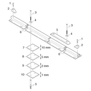 МК рабочие рельсы 2x24m