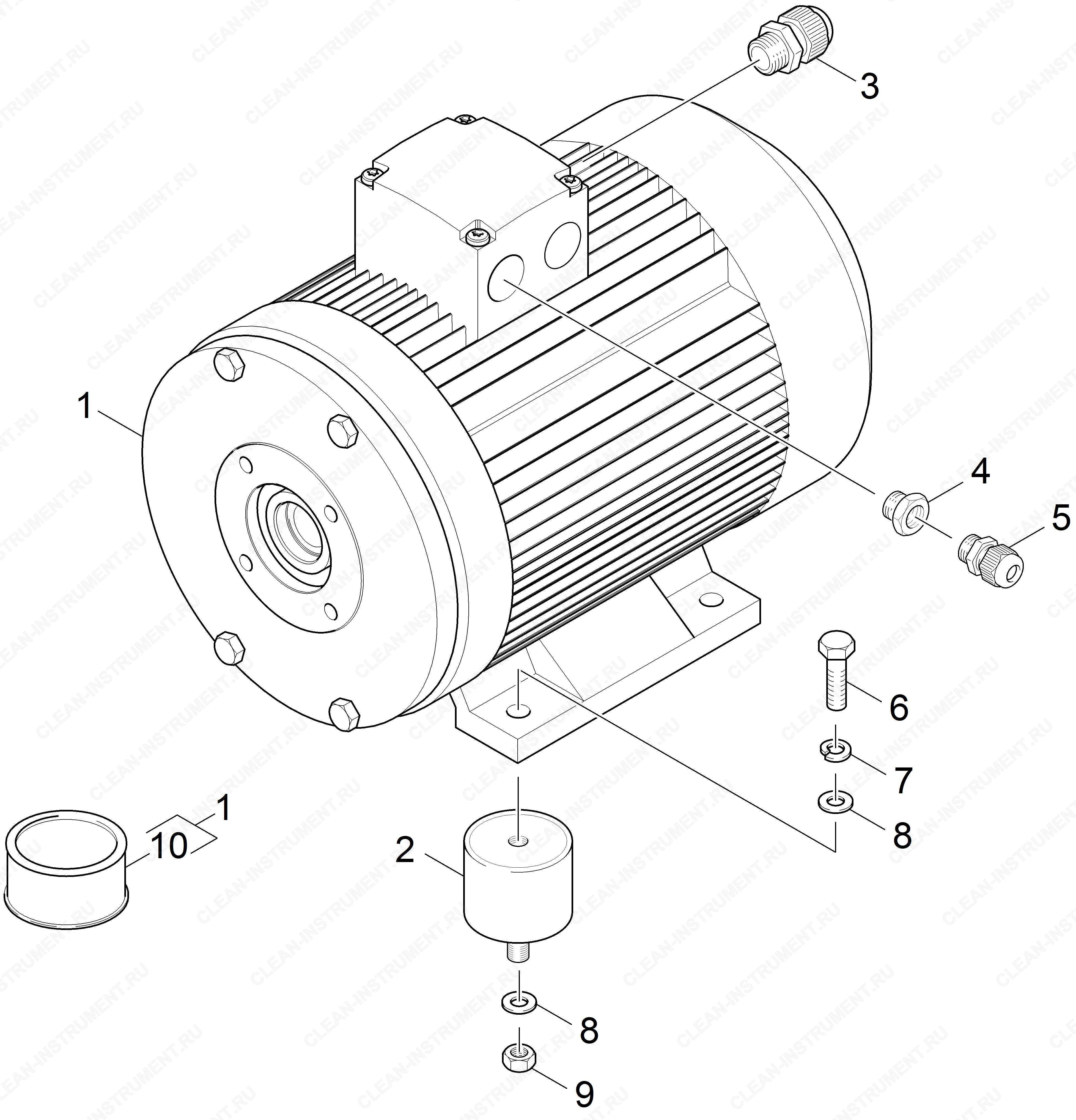 Мотор 5,5kW