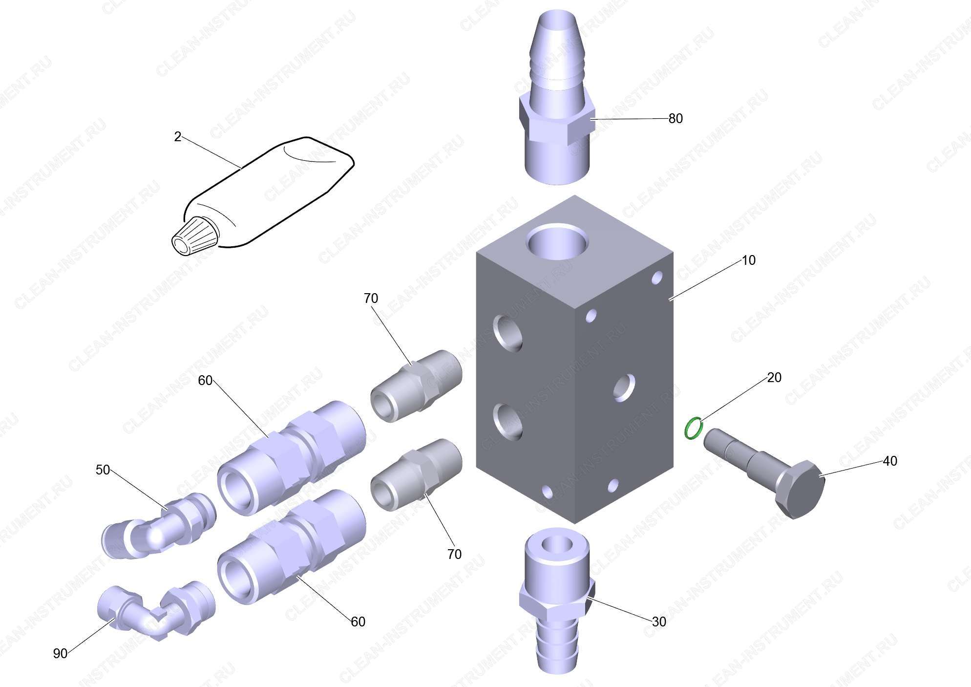 Получение пены RM806 CB5