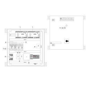 Электроприборный шкаф 1,6 MPa