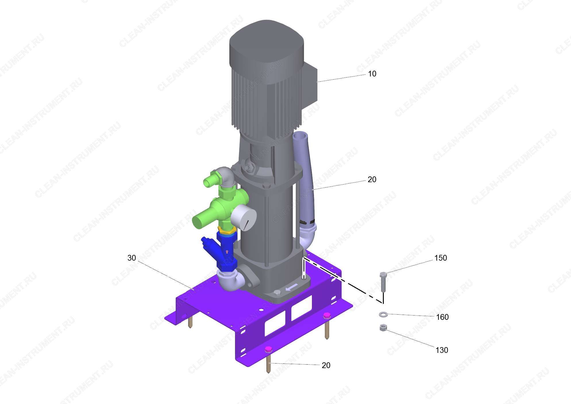 Насос 100/1,5kW CB5 (4.540-007.0)