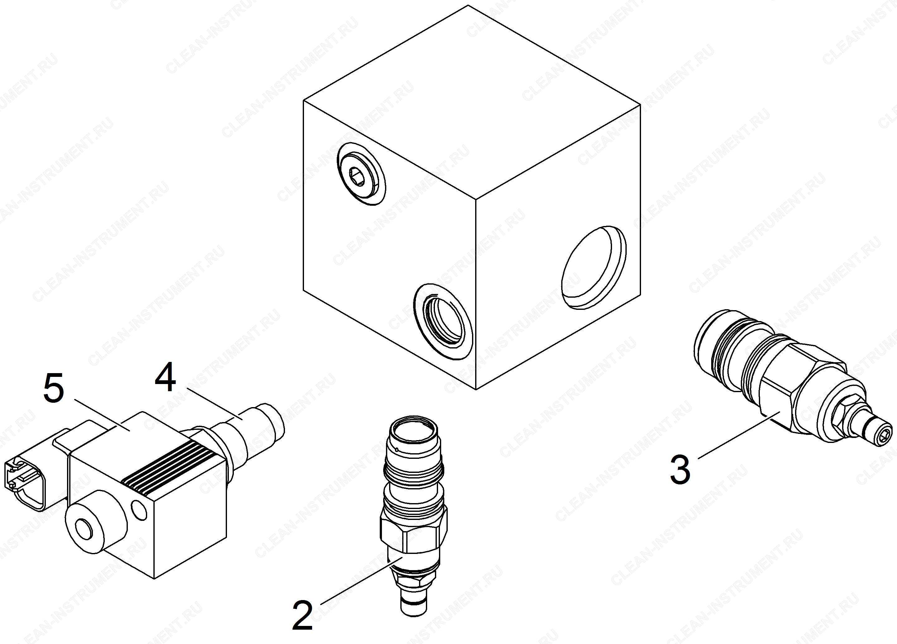 PTO Block SAE12 2X (9.667-582.0)