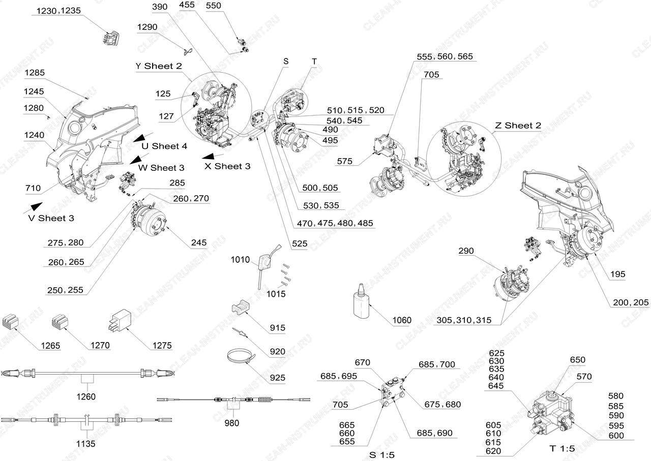 Коробка передач MDC H1, 1-speed 4WD 30 k (2.852-156.7)