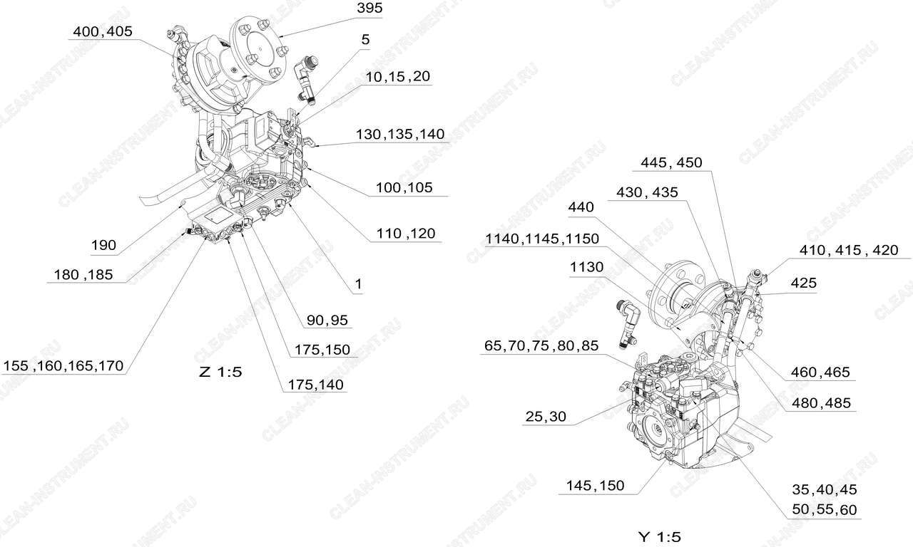 Коробка передач MDC H1, 1-speed 4WD 30 k (2.852-156.7)