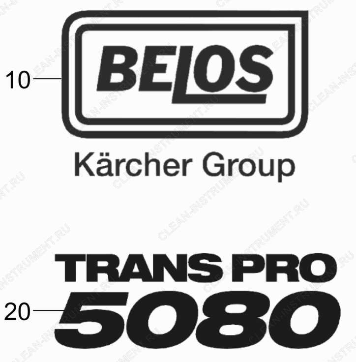 Этикетка Belos TransPro 5080 (2.851-655.7)