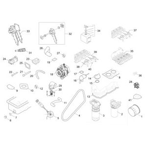 Дизельный двигатель Kubota V2403-M (6.492-076.0)