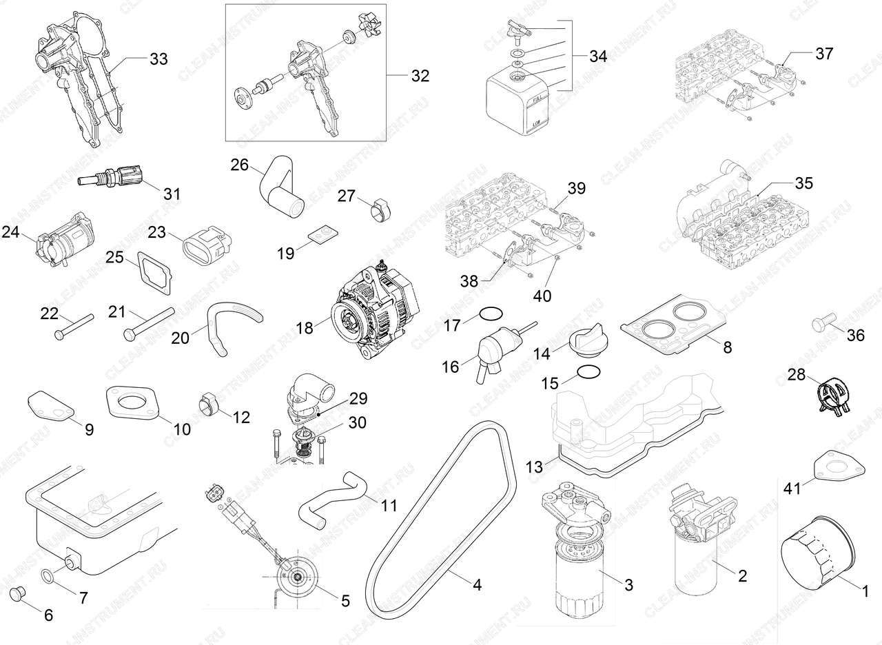 Дизельный двигатель Kubota V2403-M (6.492-076.0)