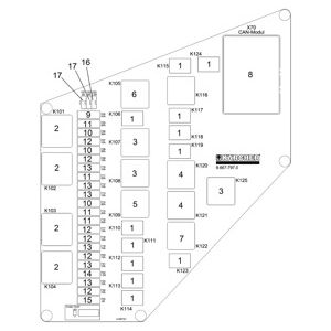 Платина PCB MIC50 (9.667-797.0)