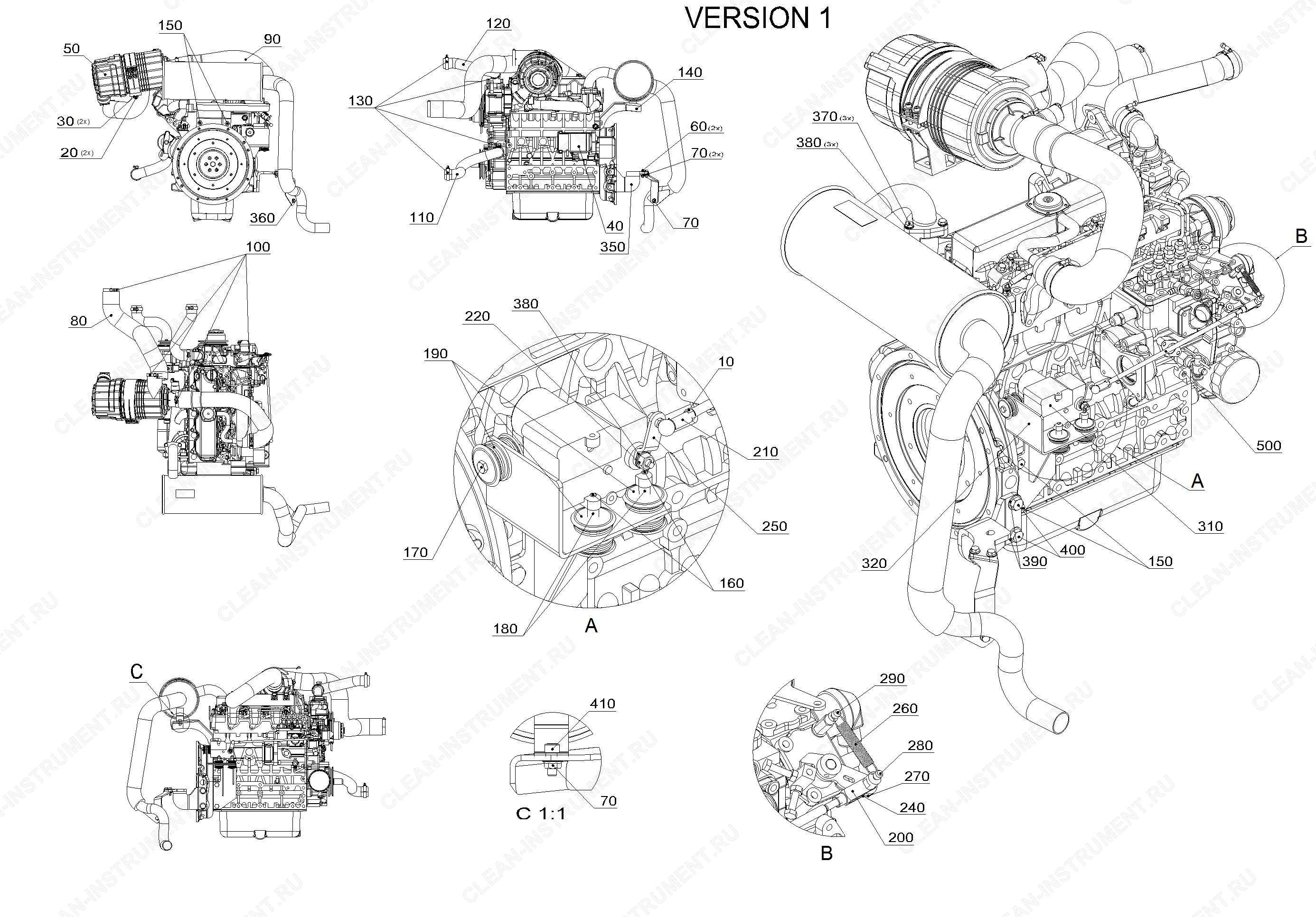 Мотор Kubota V2403 DI (2.851-966.7)