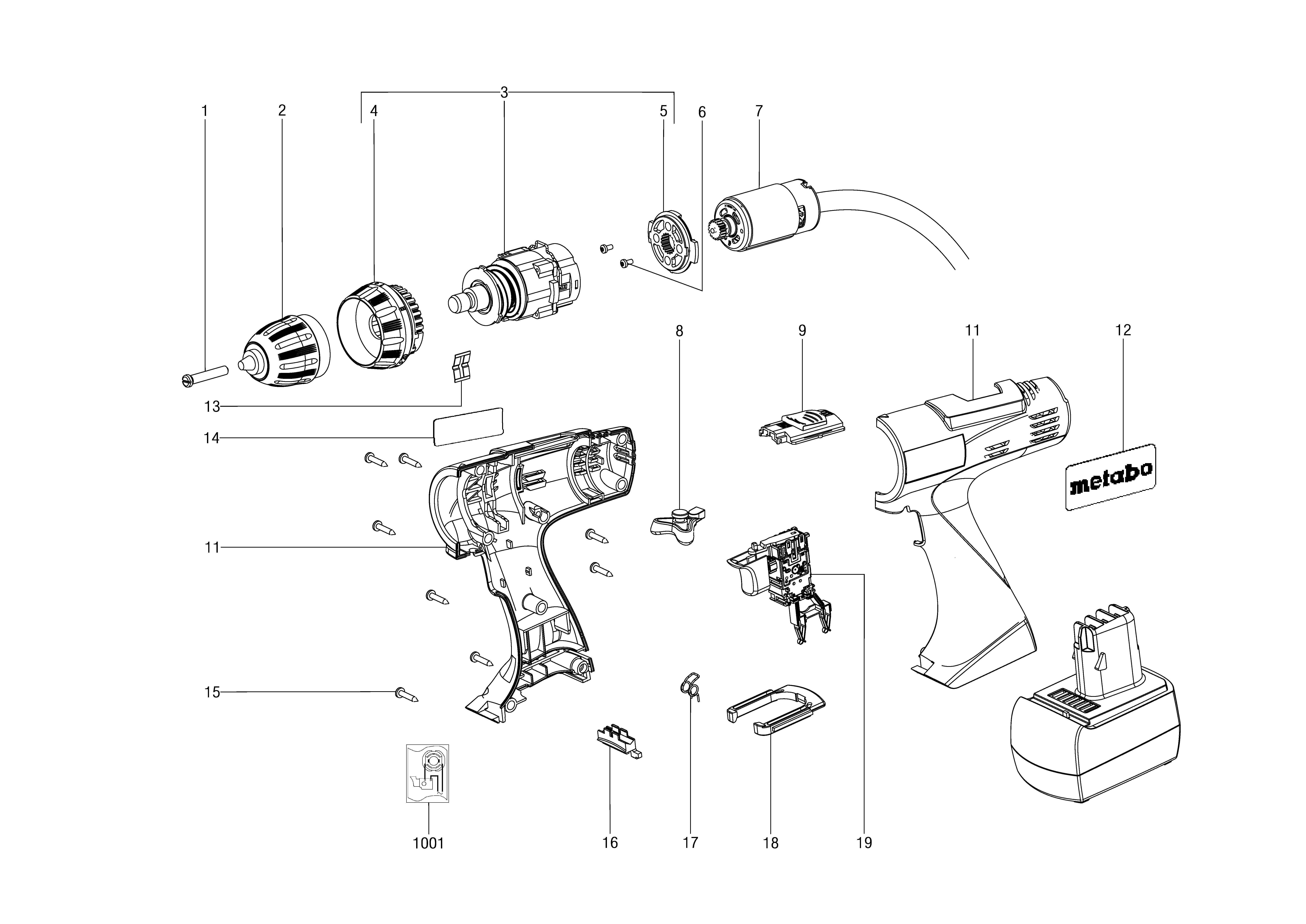 Беспроводные дрели Metabo BS 12 SP (02149000)