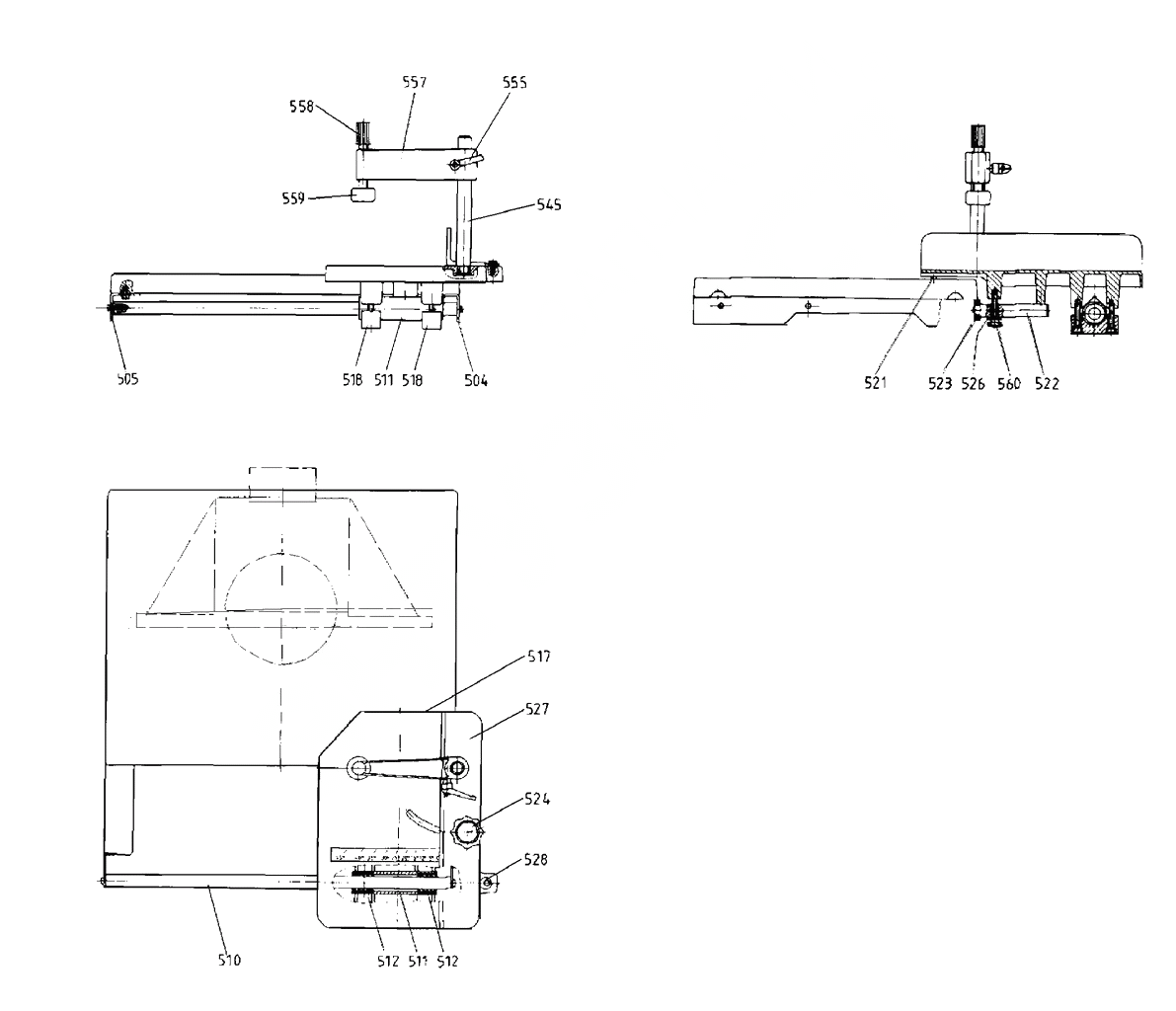 ЗАПЧАСТИ ДЛЯ КАРЕТКИ РАЗДВИЖНОЙ METABO TF 100 (ТИП 0914015600 10)