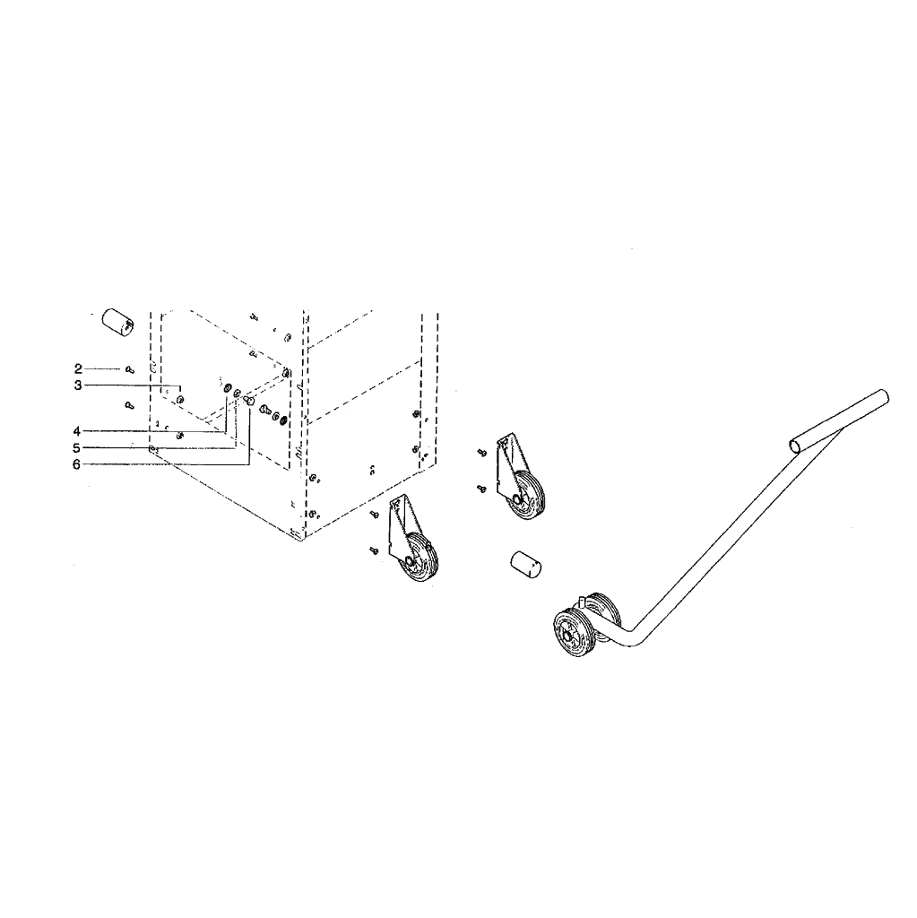 ЗАПЧАСТИ ДЛЯ КОМПЛЕКТА КОЛЕС METABO HC 333 (ТИП 0911053195 10)